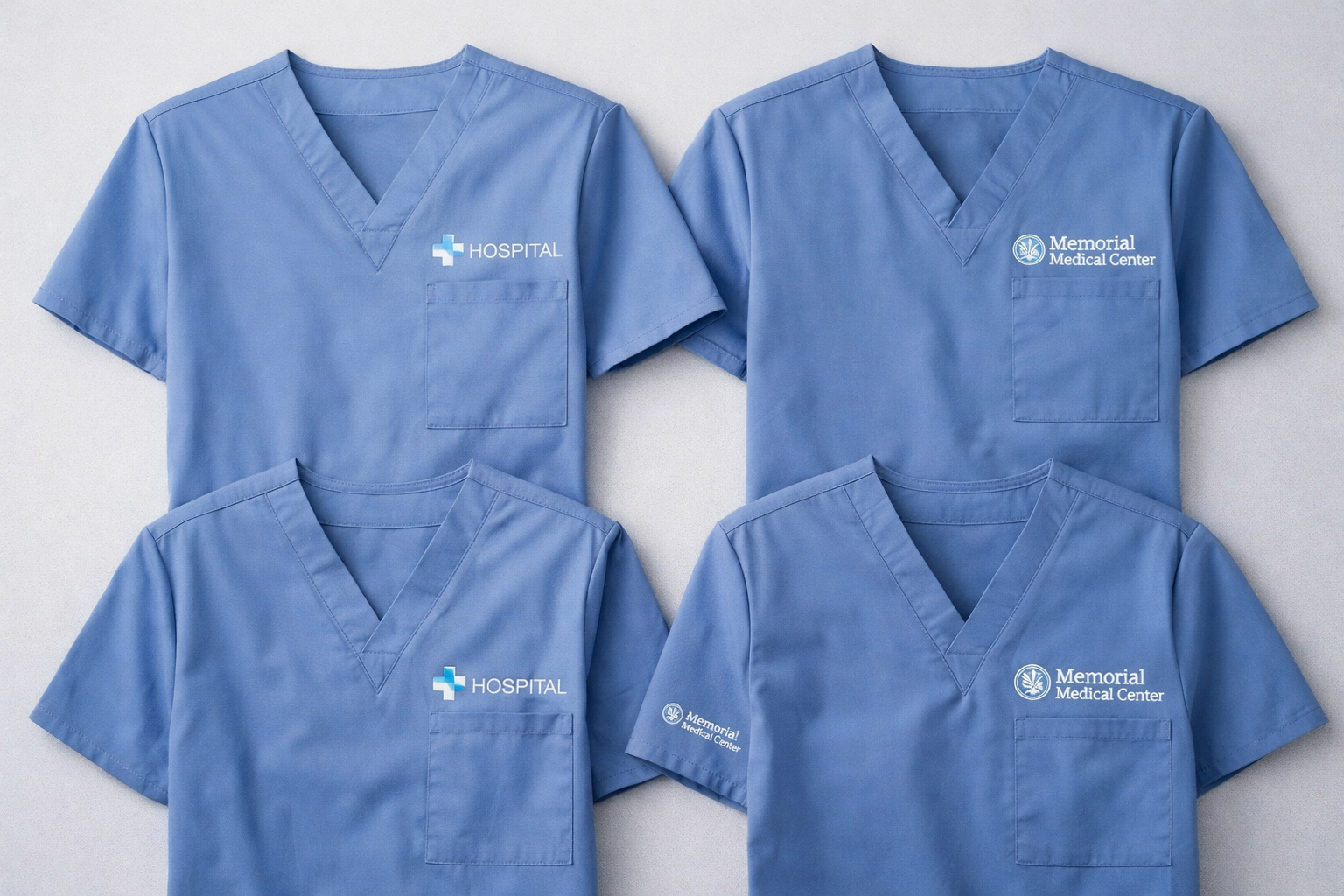 Medical Apparel Quality Check and Embroidery