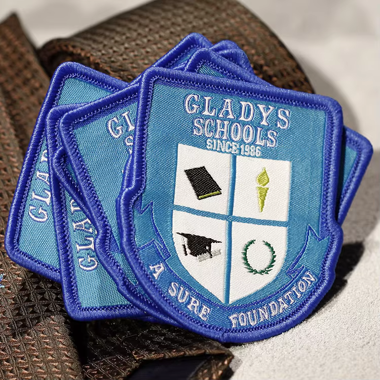 School Emblem Embroidery Quality Control