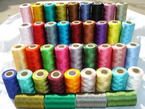 Premium Embroidery Threads Showcase